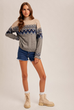 38699 Mock Neck Sweater