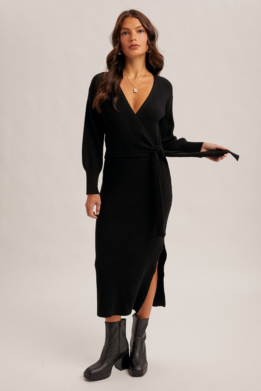 38719 MIDI Sweater Dress