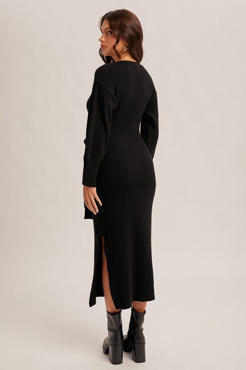 38719 MIDI Sweater Dress