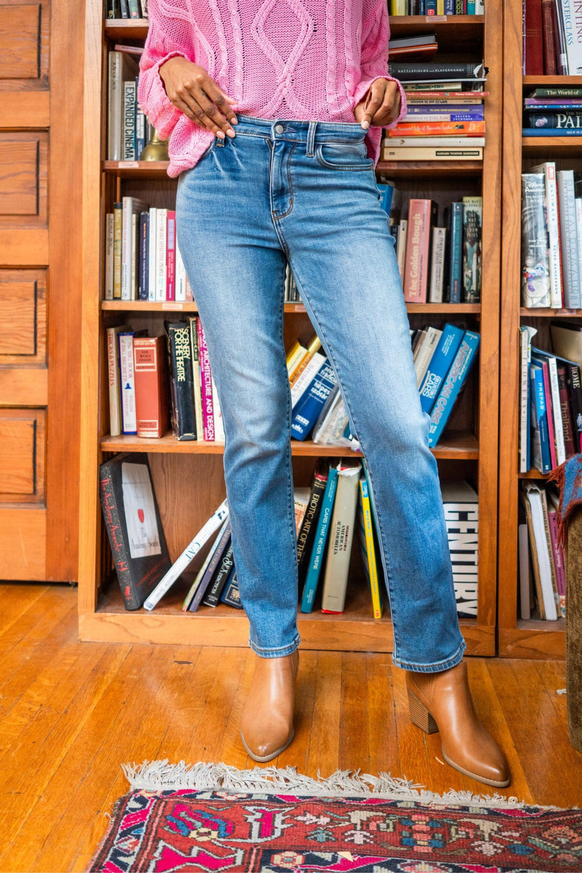 Vintage Wash Thermal Straight