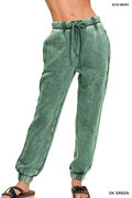OPW-4355Y Sweatpants W/Pockets Dk Green