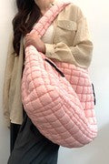U254 Oversized Quilted Crossbody