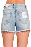 DTP-9599Y Distressed Denim Short Light