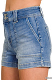 DTP-9602A Denim Utility Pocket Short