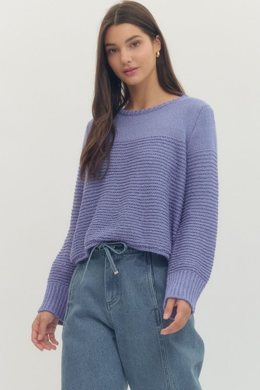 T28126 Periwinkle Top