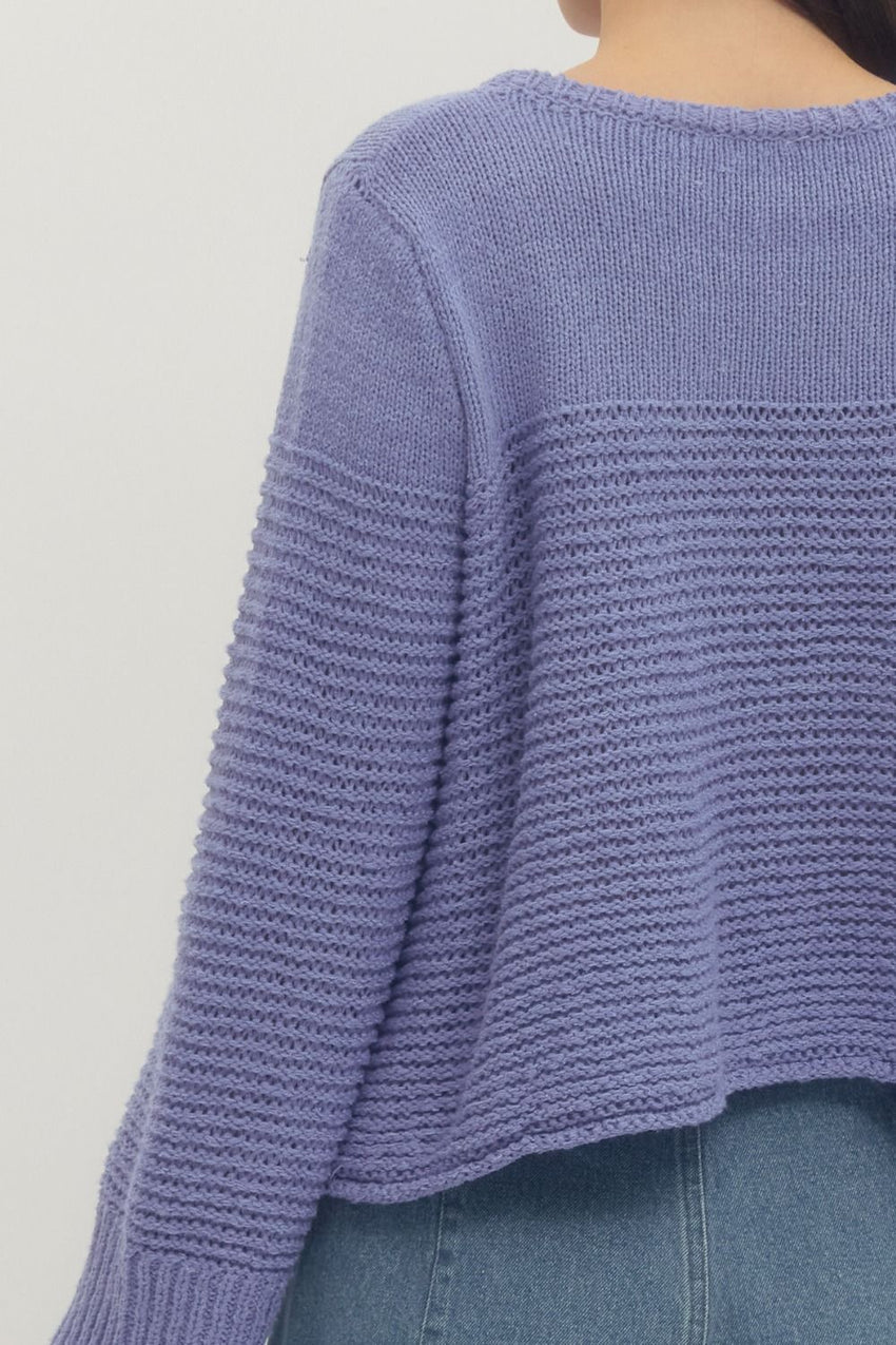 T28126 Periwinkle Top