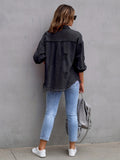 RCJW0004 Black Denim Jacket