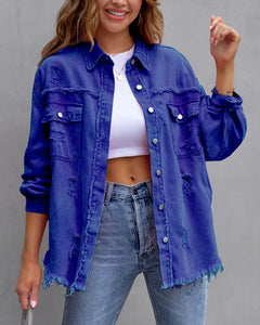 RCJW0004 Dk Blue Denim Jacket