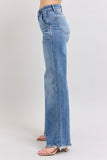 82648Reg HW Retro Wide Leg Denim