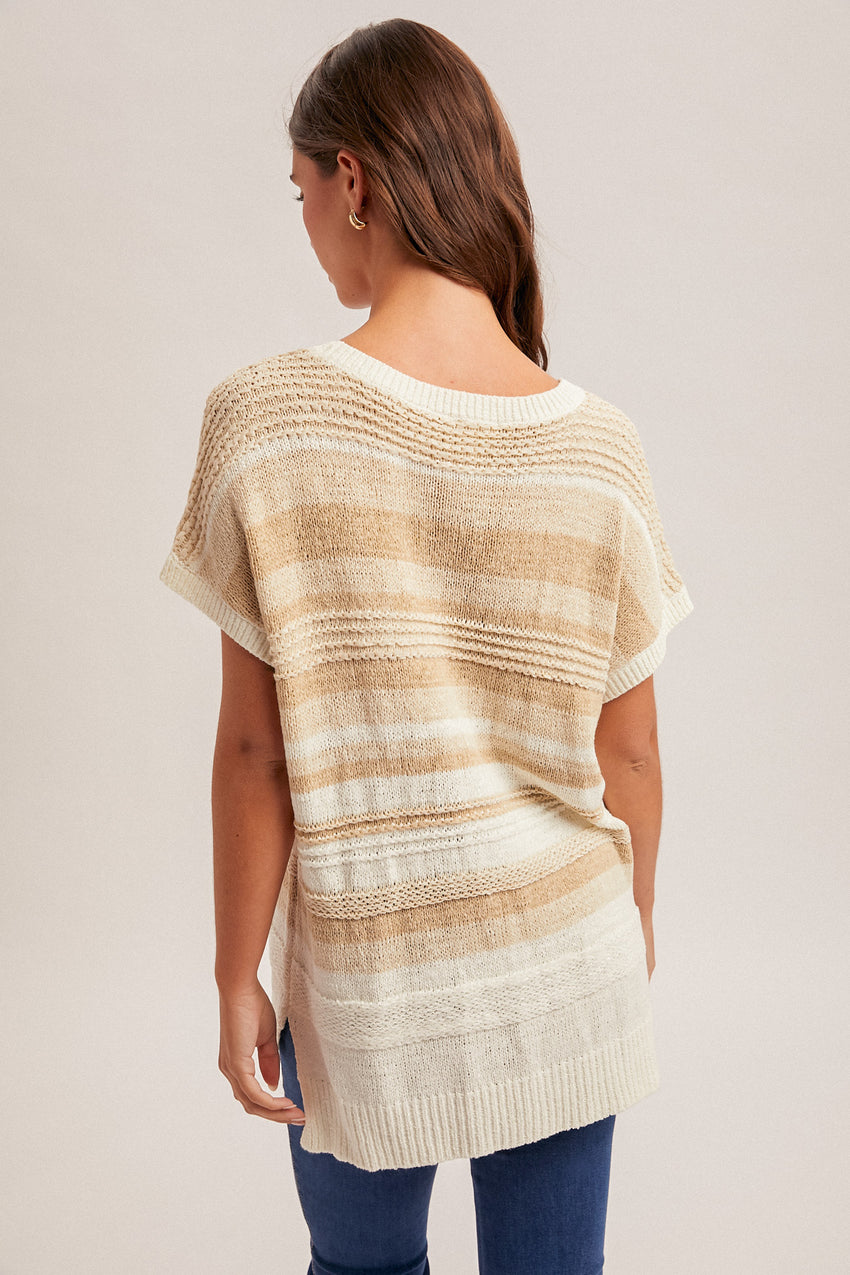 34007 Boxy Sweater Tee