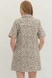 D29997 Leopard Print Dress