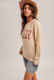 36765 Howdy Crew Neck Sweater