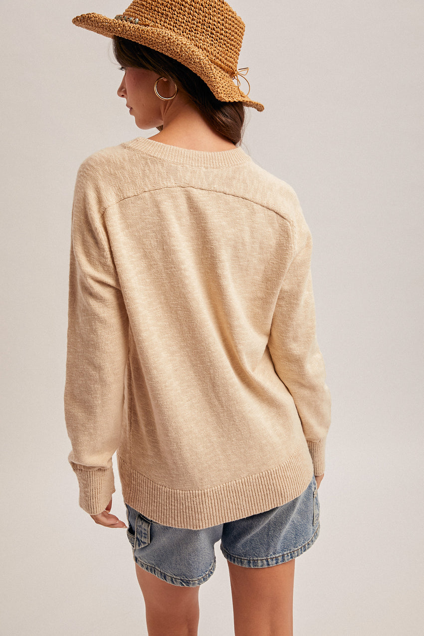 36765 Howdy Crew Neck Sweater