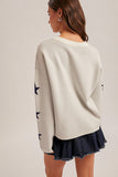 37927 Am Flag Teddy Bear Sweater