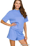 ROTP-4073 Cornflower Blue Short Set