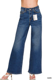 DTP-9586DD Dark Wash Wide Leg Denim