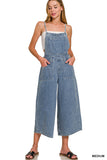DTO-9574 Wide Leg Overalls