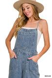 DTO-9574 Wide Leg Overalls