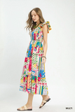 K2011 Smocked Midi Dress