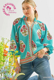 C5839 Boho Tunic Top