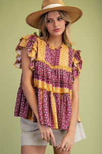 ST100005 Chalis Babydoll Top