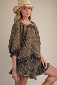 ET29032 Cotton Gauze Top