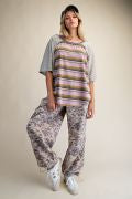 ET29333 Stripe Mix Top