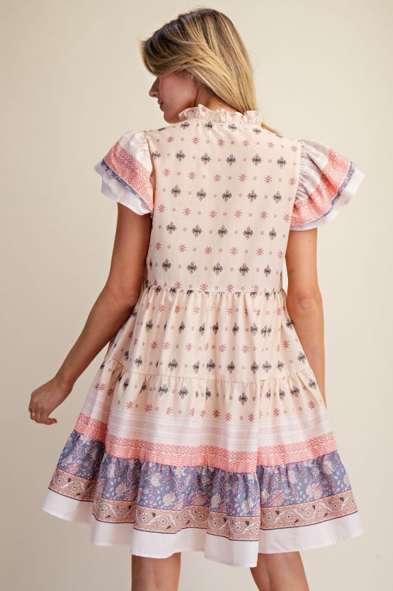ED79114 Cotton Voile Dress