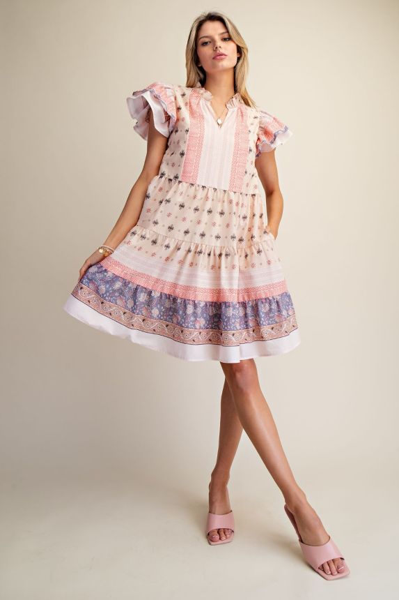 ED79114 Cotton Voile Dress