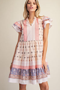 ED79114 Cotton Voile Dress