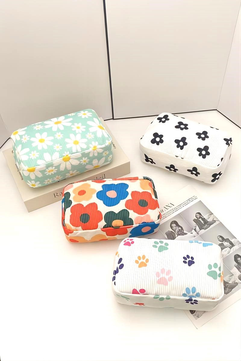 U-276 Flower Cosmetic Bag