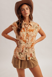 37755 Multi Western Desert Top