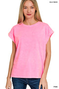 CTW-3524Y Halo Washed Tee