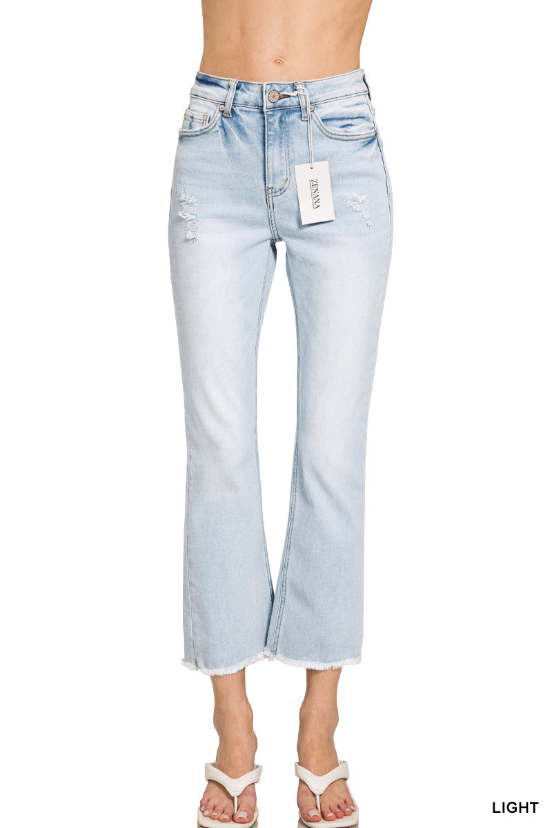 DHP-9506LL HR Cropped Denim