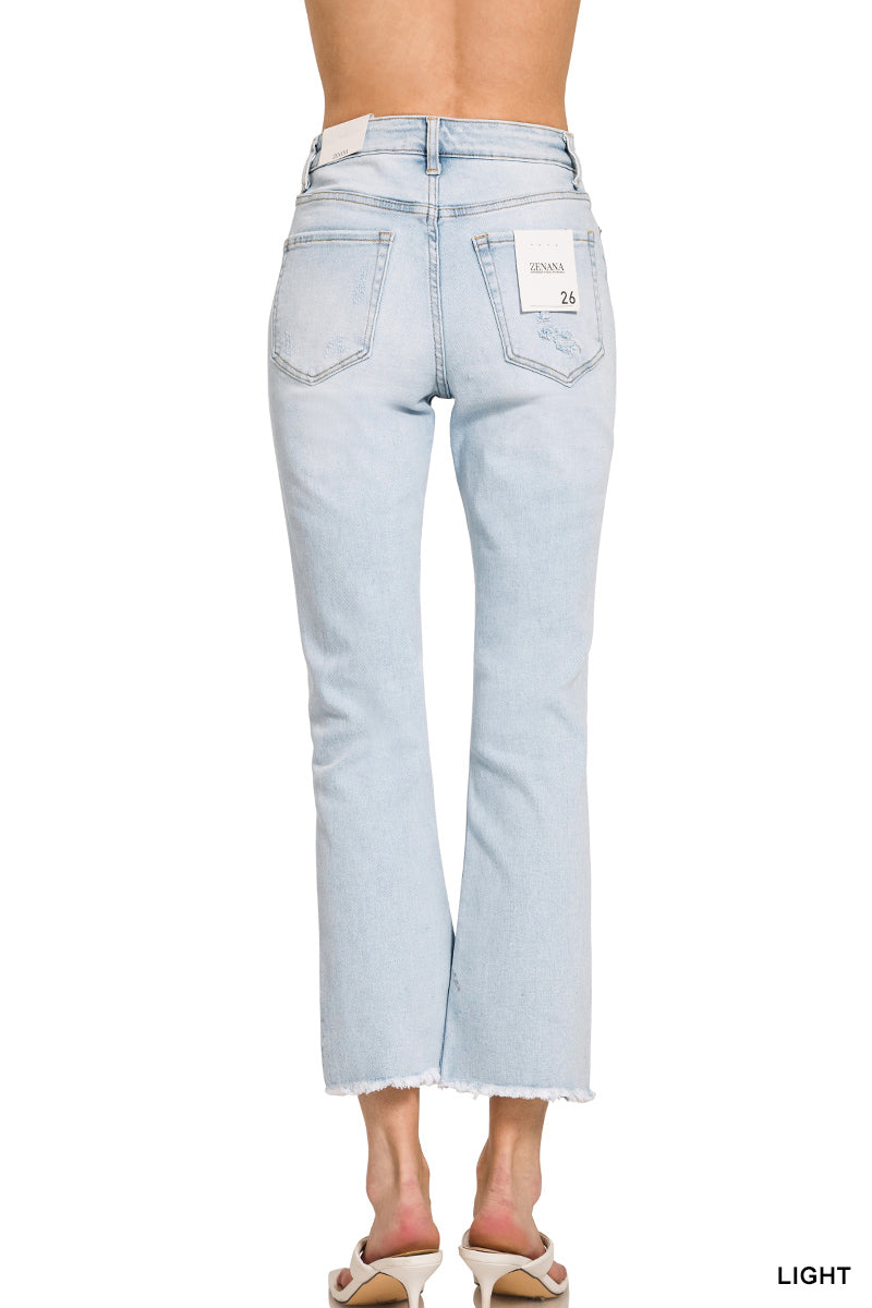 DHP-9506LL HR Cropped Denim