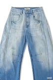 DCP-9561LL Barrel Leg Cropped Denim
