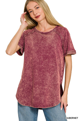 TWW-5216D4 F/Terry V Neck