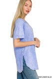 TWW-5216D4 F/Terry V Neck