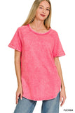 TWW-5216D4 F/Terry V Neck
