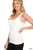 NT-6384A Seamless Tank Top With Bra