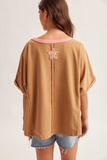 34262 Animal Print USA Top