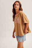 34262 Animal Print USA Top