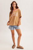 34262 Animal Print USA Top