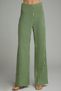 P33448 Striped Knit Pants