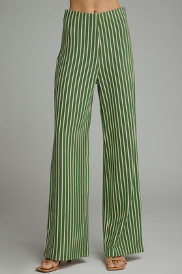 P33448 Striped Knit Pants