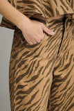 P31561 Zebra Wide Leg Pant