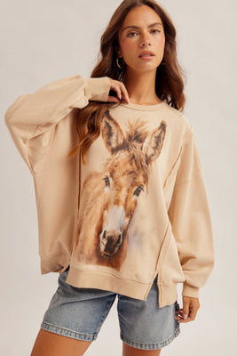 34772 Horse Terry Top