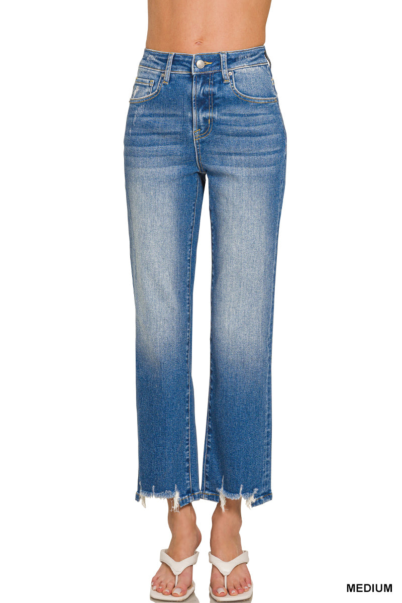 DYP9549MM Distressed Hem Denim