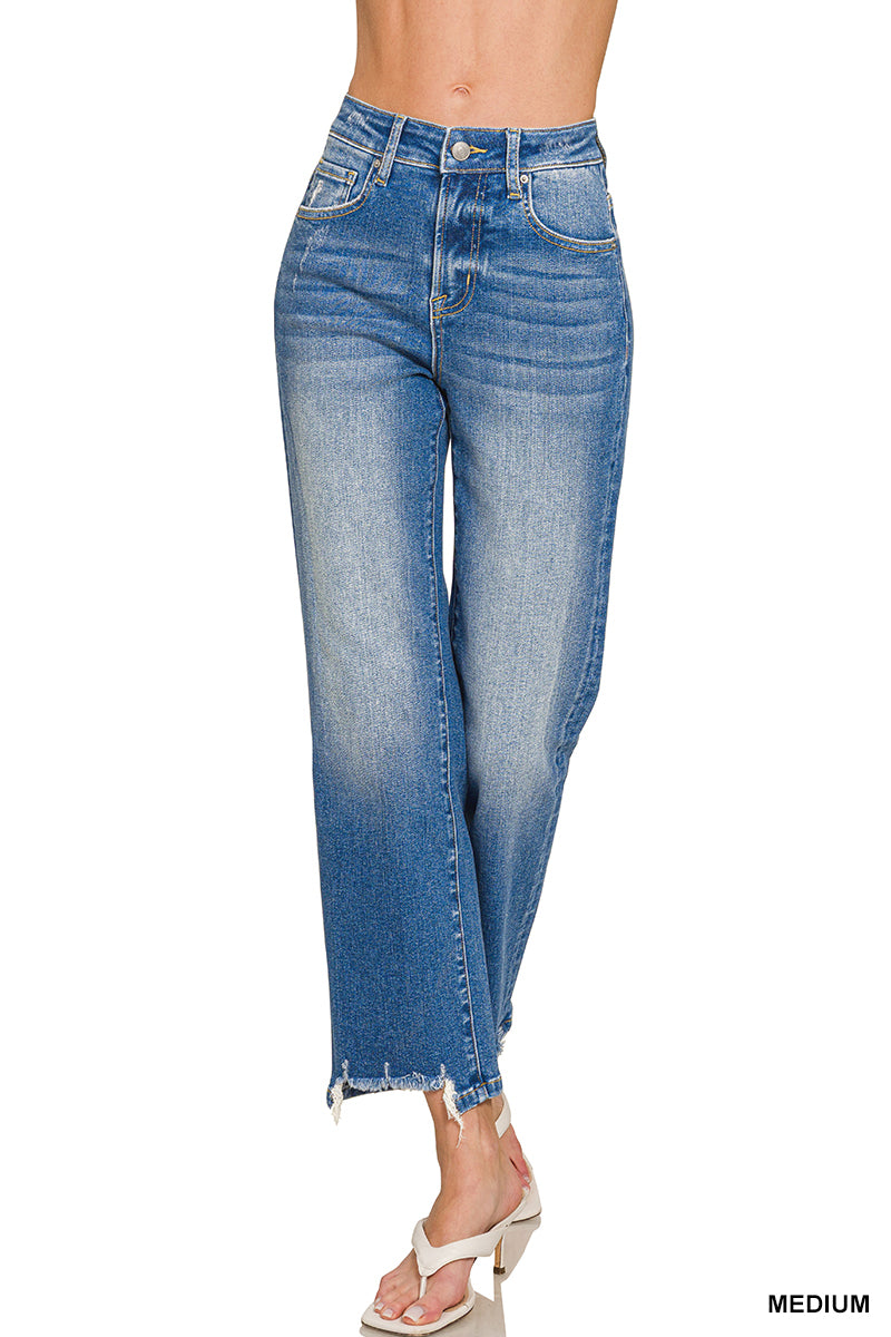 DYP9549MM Distressed Hem Denim