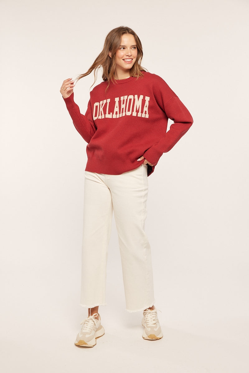 GW180K Ok Graphic Crewneck Sweater